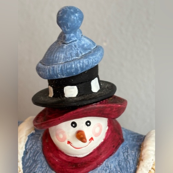 SANDI GORE EVANS SNOWMAN - Picture 2 of 7